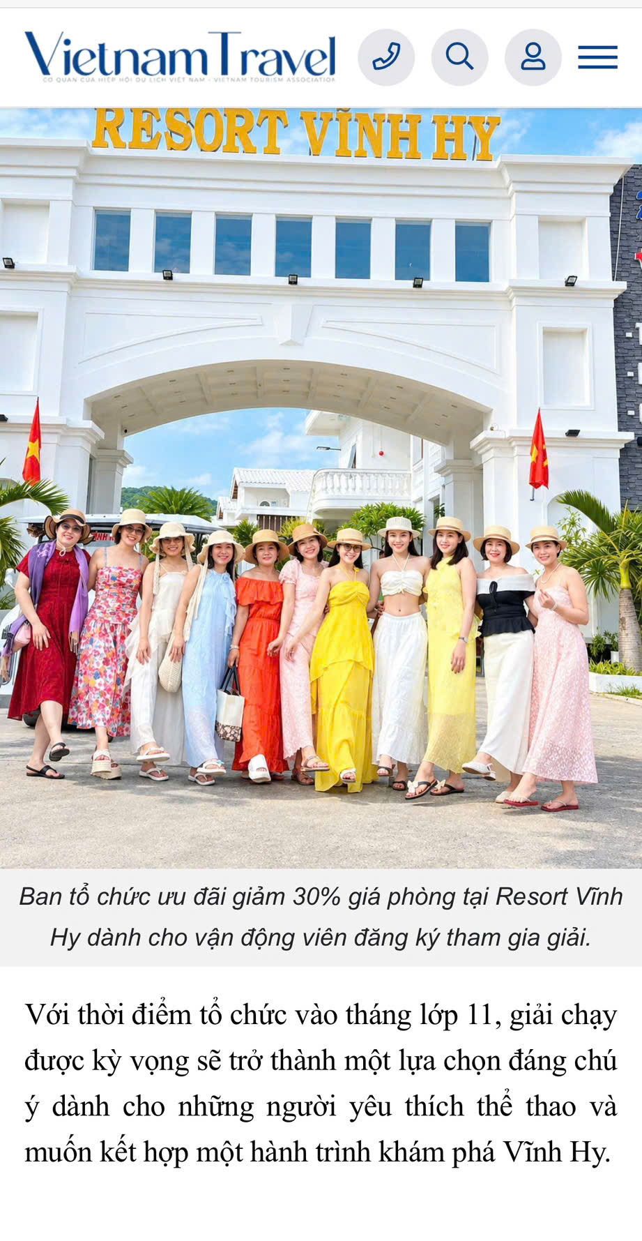 Báo Chí Đưa Tin Về Giải Chạy VĨNH HẢI RUN – VĨNH HY CUP Lần I 2026